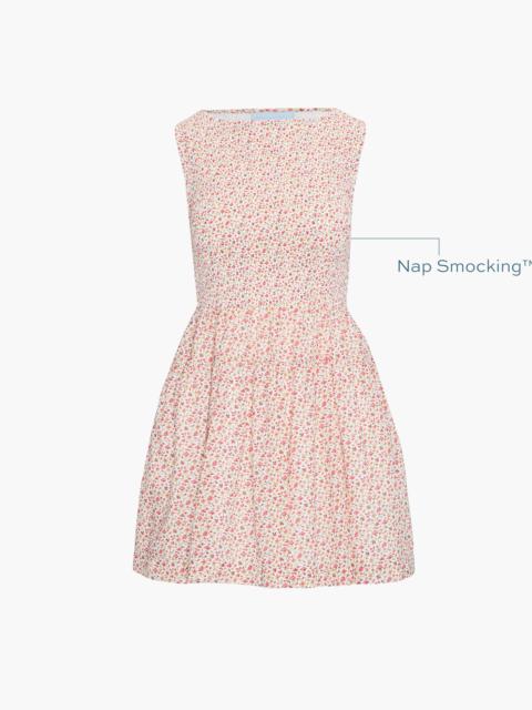 Hill House Home The Cosima Mini Nap Dress - Ivory Geo Ditsy
