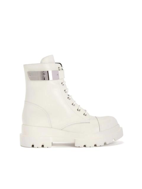 Giuseppe Zanotti Alexa leather combat boots