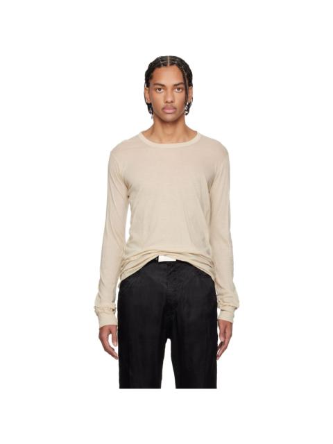 Rick Owens Off-White Temple Basic LS T-shirt