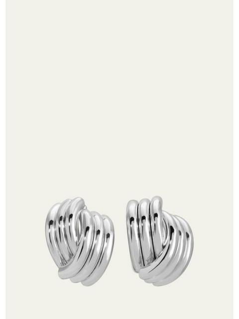 HEAVEN MAYHEM Clove Earrings, Silver
