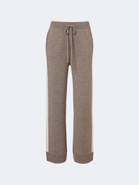 Fusalp Nymira knitted wool-blend sweatpants