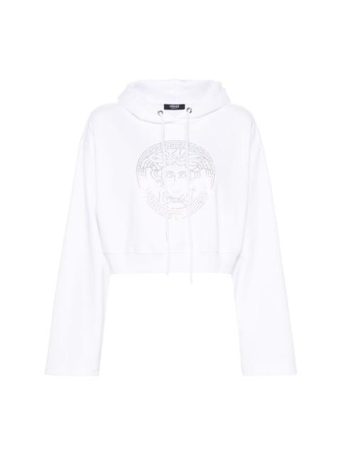 VERSACE Medusa Head-motif cotton hoodie
