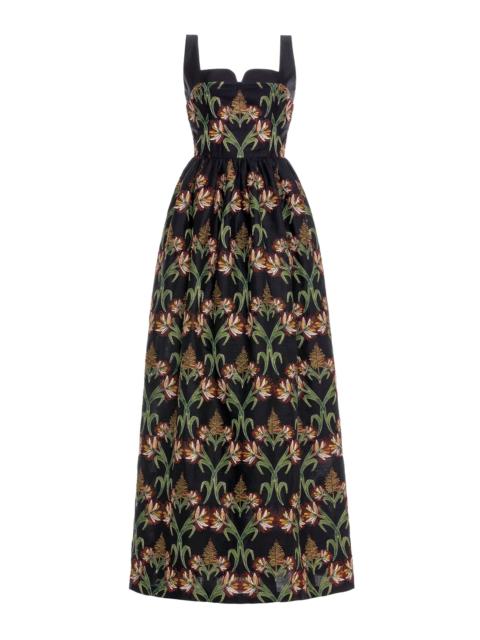 Agua by Agua Bendita Jaspe Azucar Maxi Dress