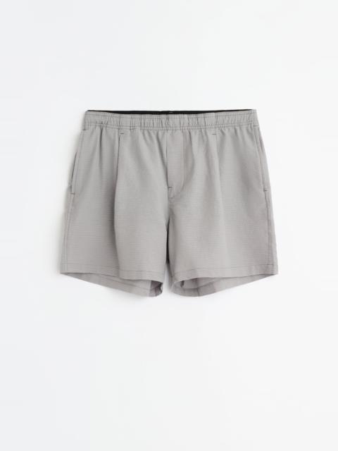 Our Legacy Boxer Trunk Saltstone Coast Seersucker