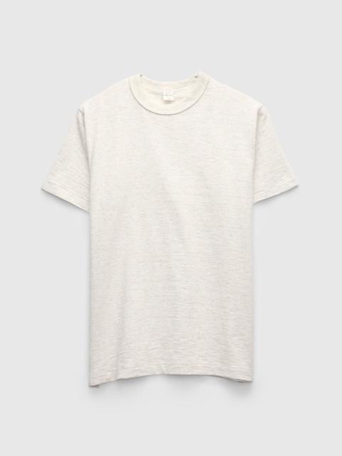 Warehouse & Co. 4601 Loopwheel Tee in Oatmeal