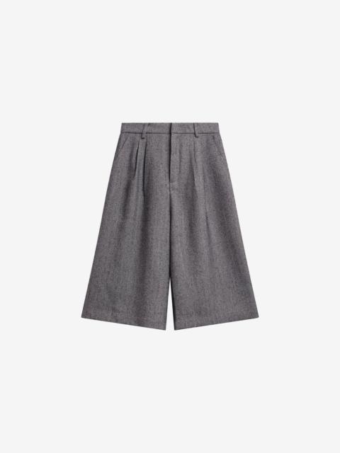 The Frankie Shop Dunley Bermuda Shorts - Charcoal Melange