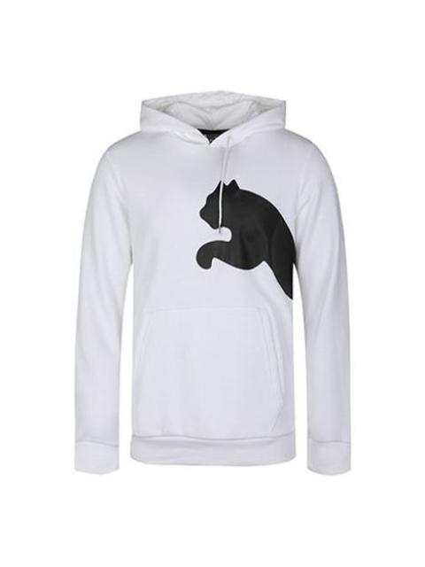 PUMA PUMA Knit Casual hooded Long Sleeves Pullover White 580566-02