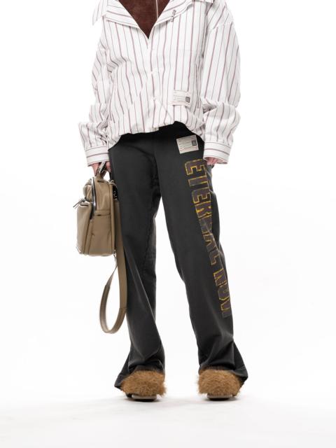 Maison MIHARAYASUHIRO Folded College Logo Sweat Pants