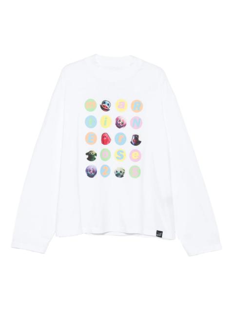 Martine Rose Martine Rose Graphic-print Long-sleeve T-shirt