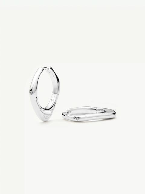 MISSOMA Harris Reed Fearless Medium Hoop Earrings