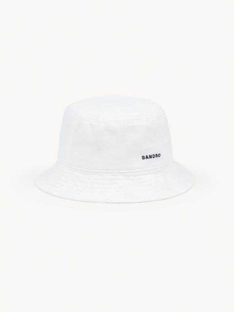 Sandro Embroidered hat