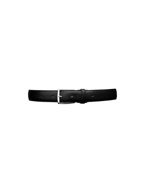 Longchamp Le Foulonné Men's belt Black - Leather