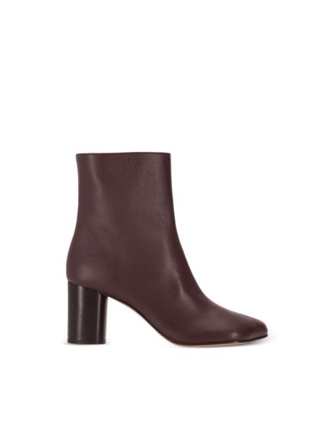 NICCOLÒ PASQUALETTI Obliqua leather ankle boots