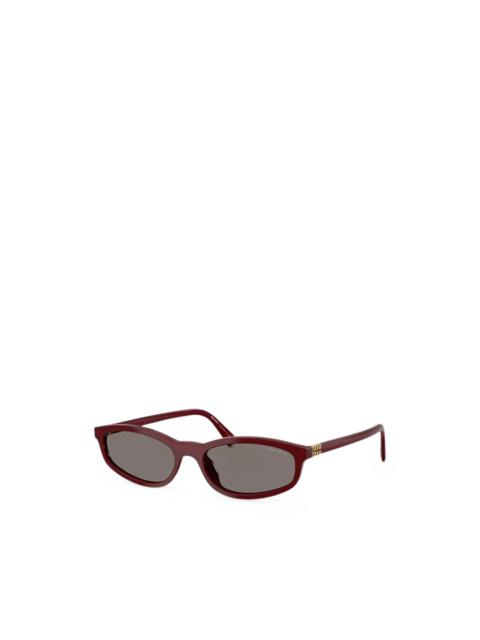 Miu Miu Regard oval-frame sunglasses
