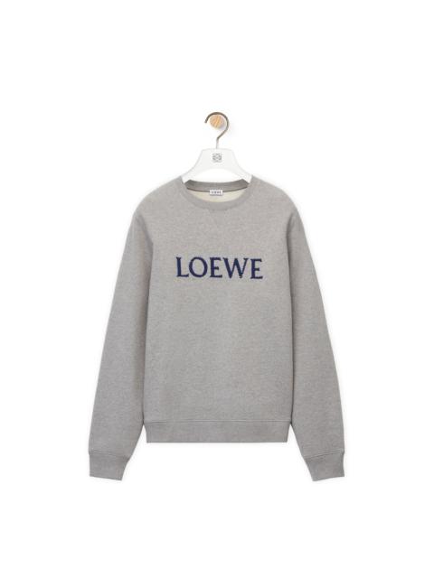 Loewe Regular fit sweatshirt in cotton