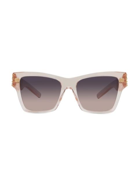 Givenchy Women's 54MM Square Sunglasses - Transparent Pink Gradient