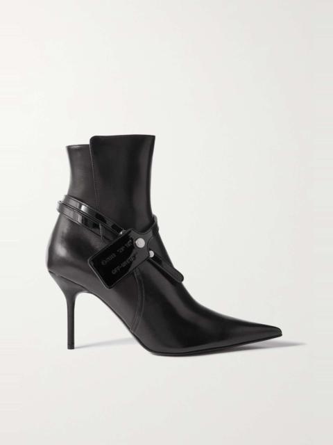 Off-White Leather ankle boots