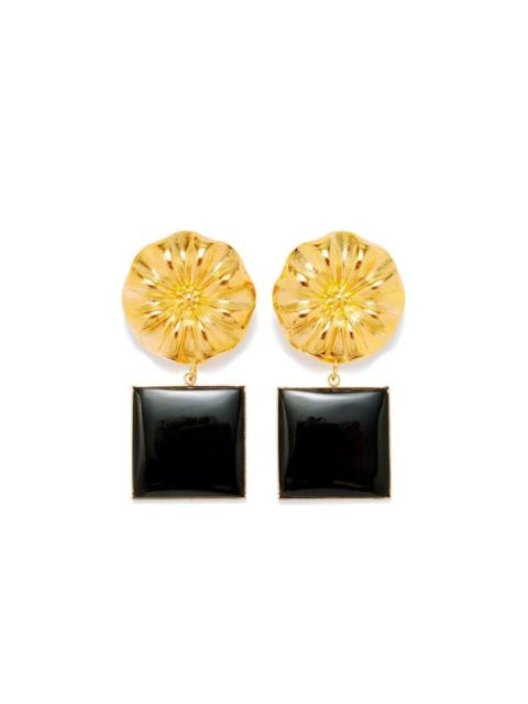 DESTREE Sonia Daisy Square earrings