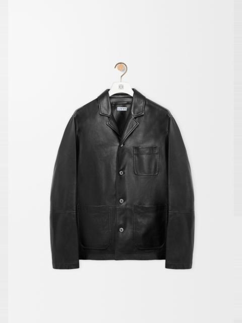 Loewe Workwear jacket in nappa lambskin