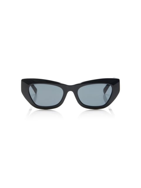 Givenchy City Cat-Eye Acetate Sunglasses black