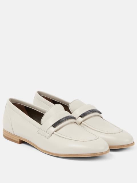 Brunello Cucinelli Leather loafers