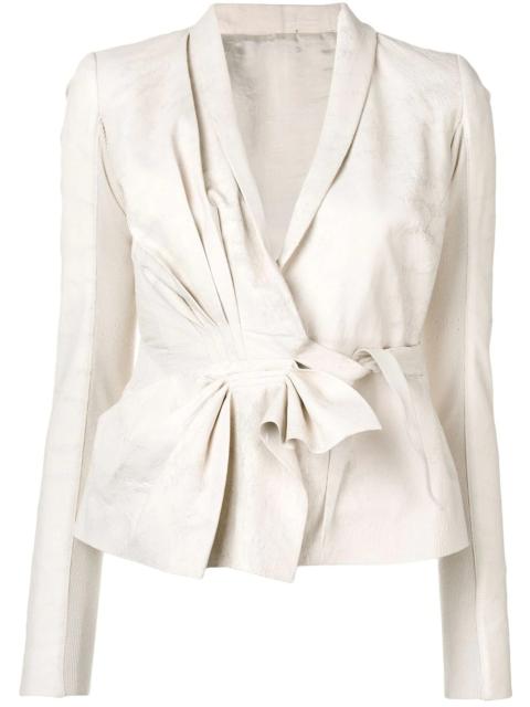 Rick Owens gathered detail jacket