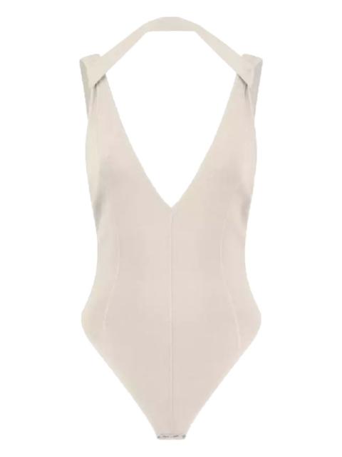 GAUGE81 Mezi deep V-neck bodysuit
