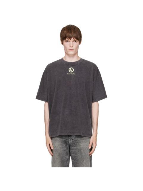 Acne Studios Gray Logo T-shirt