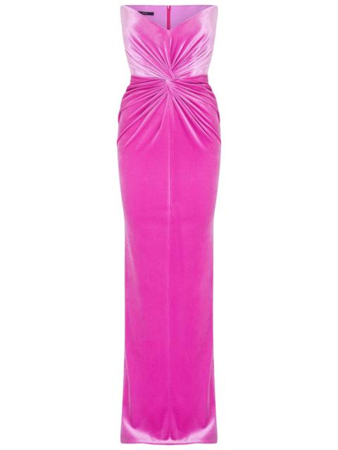 ALEX PERRY Greyson Strapless Gown