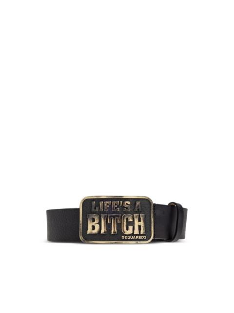 DSQUARED2 buckle leather belt