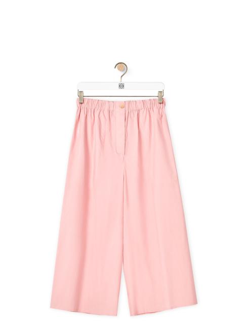 Loewe Cropped trousers in cotton