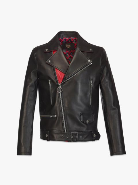 MCM Rider Jacket in Lamb Nappa Leather
