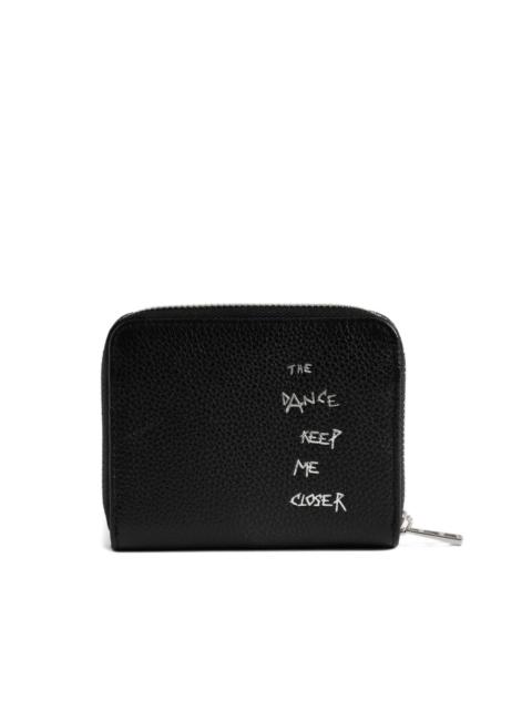 Zadig & Voltaire mini graffiti wallet