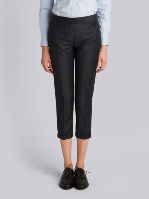 Thom Browne Lowrise Skinny Trouser In Super 130’s Wool Twill