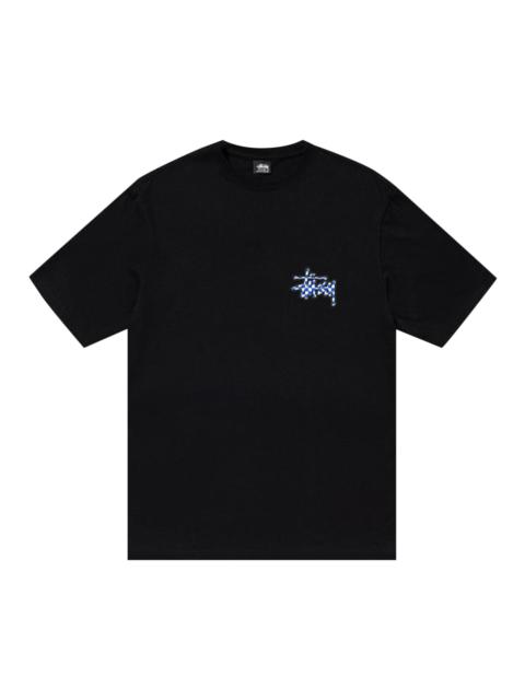 Stüssy Stussy Checker Stock Tee 'Black'