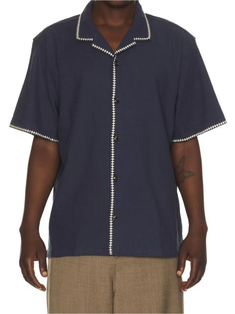 Marine Layer Embroidered Resort Shirt