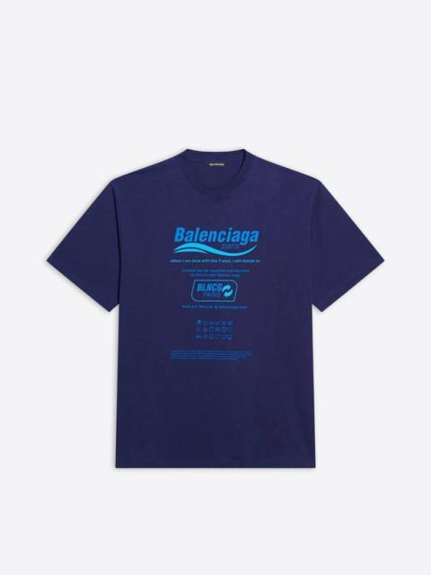 Dry Cleaning Boxy T-shirt in Blue