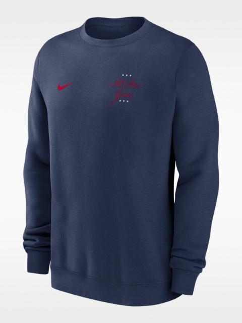 Nike 2026 All-Star Game Two-Hit Slogan Men's Nike MLB Pullover Crew