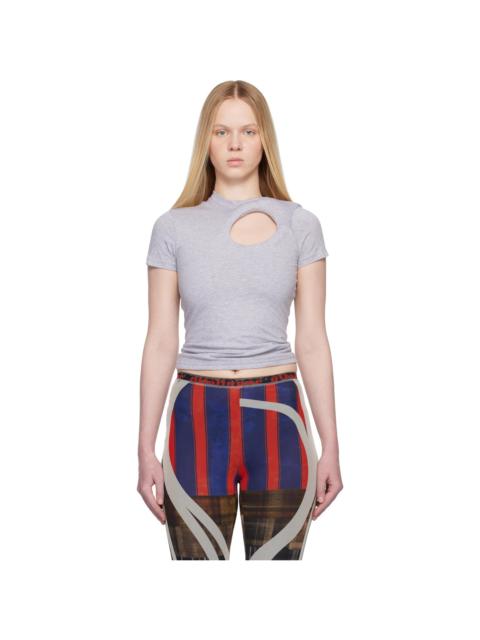 OTTOLINGER Gray Padded Donut T-shirt