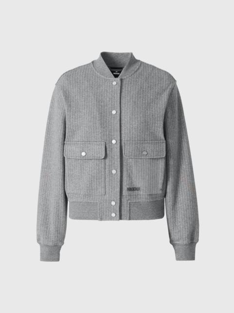 MACKAGE JUNIPER-K Brushed Knit Bomber Jacket