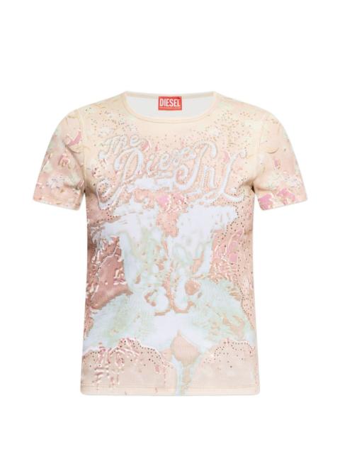 Diesel embellished T-shirt