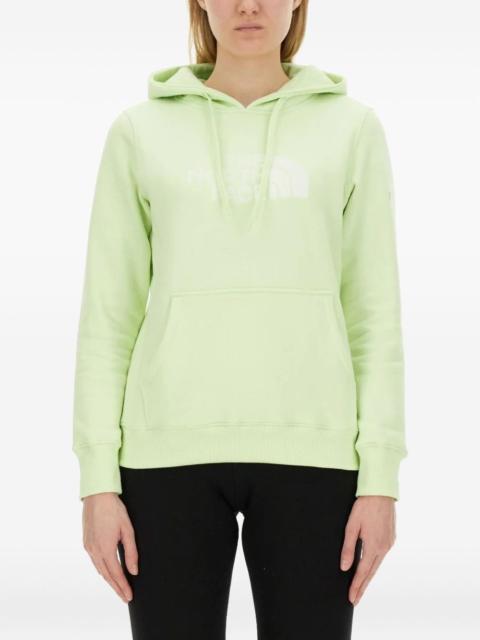 The North Face logo hooded knitwear