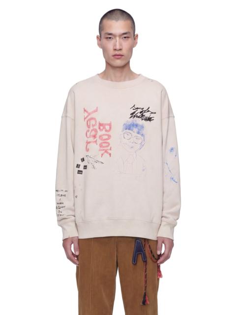Song for the Mute ''school Portrait'' Relaxed Pullover