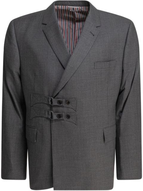 double-breasted blazer