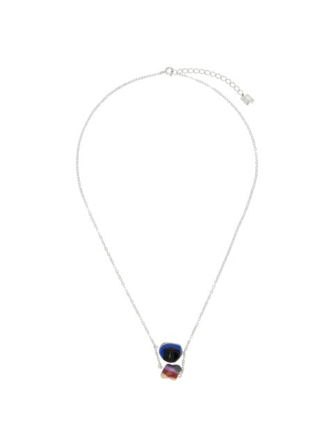 ADER error Black Gemma 03 Brooch | REVERSIBLE