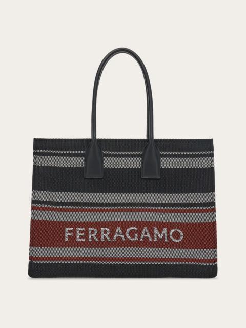 FERRAGAMO Tote bag with signature (L)