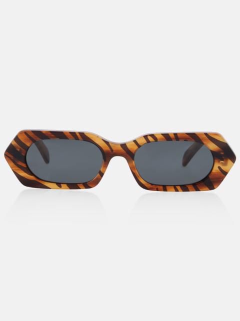 Rectangular sunglasses