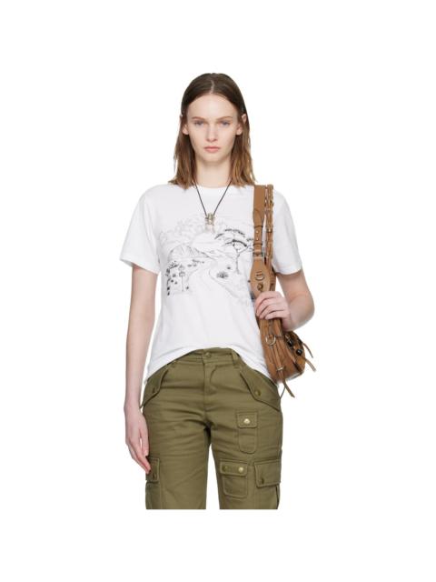 Isabel Marant White Zewel T-shirt