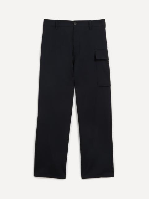 Tropical Wool Cargo Trousers