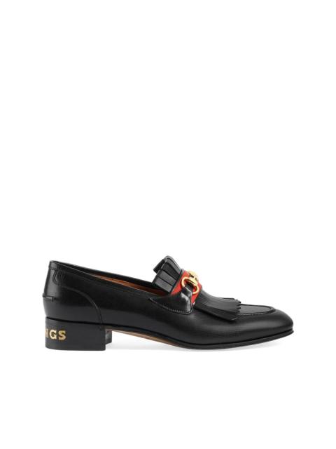 GUCCI Horsebit-detail loafers